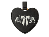 Cat Skull Logo Heart Pocket Mirror