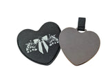 Cat Skull Logo Heart Pocket Mirror